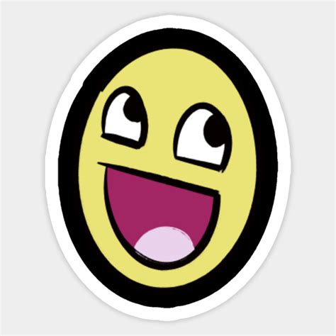 Roblox Smiley Face - Roblox - Sticker | TeePublic