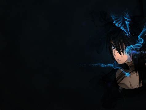 Anime Wallpaper With Black Background / Multiple sizes available for all screen sizes.