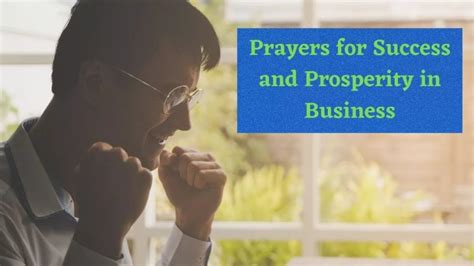 11 + Powerful Prayers for Business Success and Prosperity in Business