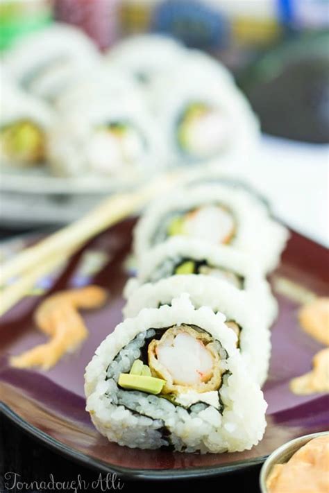 Shrimp Tempura Rolls {An Easy at Home Take-Out Recipe}