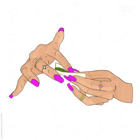 "Animated Rolling Joint Illustration" by Stocksy Contributor "Jess Woodhouse" - Stocksy