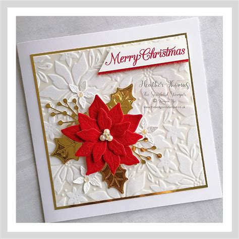 Handmade Luxury Christmas Card… - The Songbird Stamper