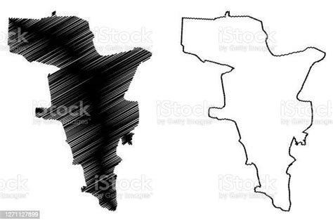 Gujranwala City Map Vector Illustration Scribble Sketch City Of Gujranwala Map Stock ...