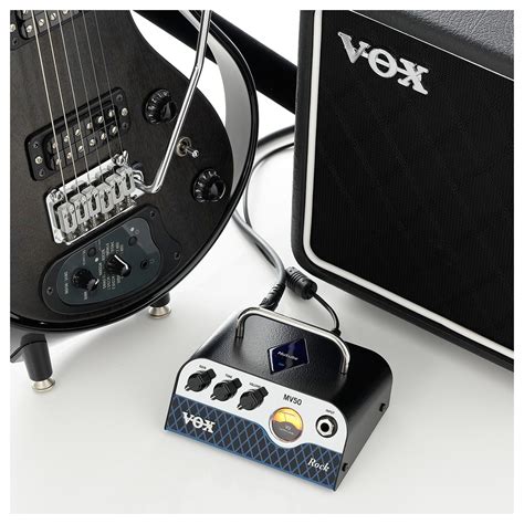 Vox MV50 Rock Compact Guitar Amp Head at Gear4music