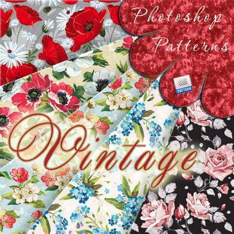 FREE 20+ Vintage Floral Patterns in PSD