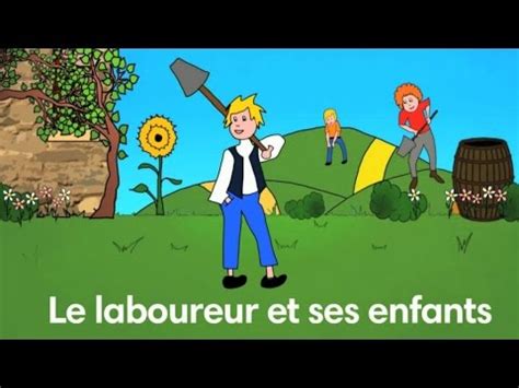 Le Laboureur et ses Enfants - Fable de La Fontaine - Par Sidney Oliver ...