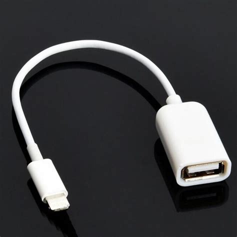 Cable 8 Pines Adaptador Otg Lightning Macho A Usb Hembra | Meses sin intereses