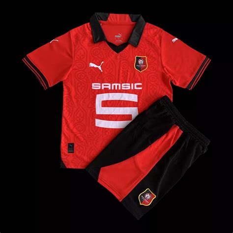 Youth Stade Rennais Jersey Kit 2023/24 Home | IJERSEY