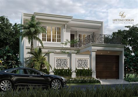 20 Desain Rumah Modern Klasik yang Menawan dan Timeless