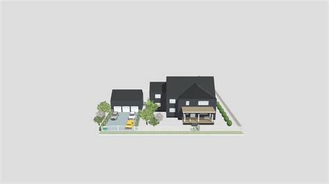 Modern Family Home - Download Free 3D model by Home Design 3D (@homedesign3d) [d4ea9e9] - Sketchfab