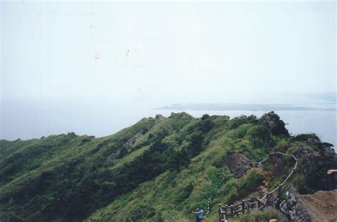 Jeju and Seongsan Ilchulbong Crater, South Korea (August, 2002 ...