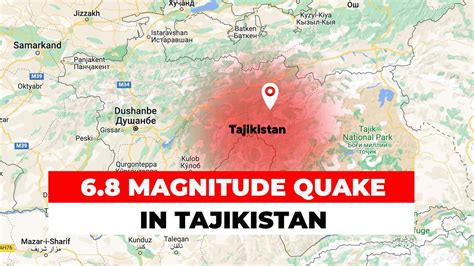 Massive earthquake near China: 7.2 magnitude quake shakes Tajikistan ...