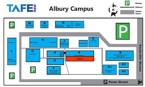 Kingswood Tafe Campus Map