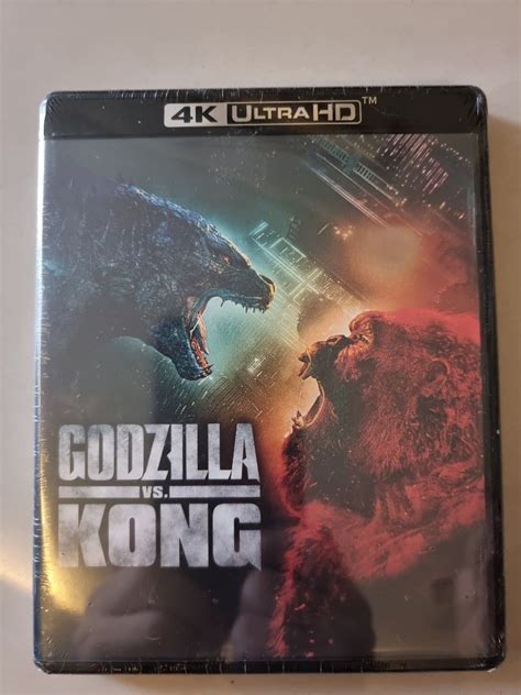 Godzilla vs Kong (4K Blu-ray), Hobbies & Toys, Music & Media, CDs & DVDs on Carousell