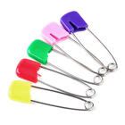 50x Head Safety Pins Locking Hold Clip Dress Cloth Nappy Diaper Craft ...