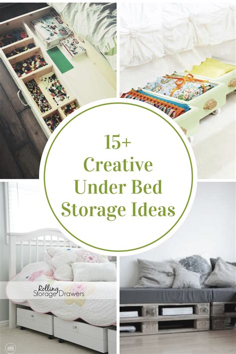 Creative Under Bed Storage Ideas - The Idea Room