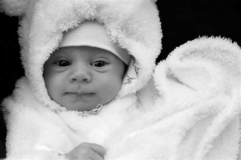 Newborn Baby In Winter Free Stock Photo - Public Domain Pictures