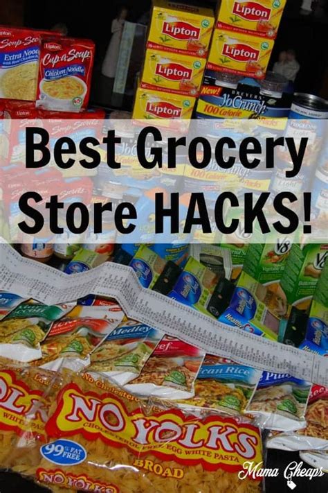 6 Easy Grocery Store Hacks that Will Save you a Ton of Money - Mama Cheaps®