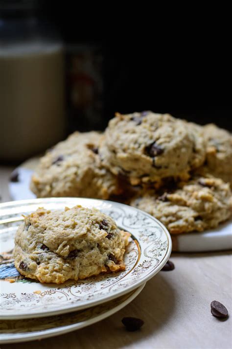 Vegan Chocolate Chip Rock Cakes (Rock Buns) - Yummy Medley