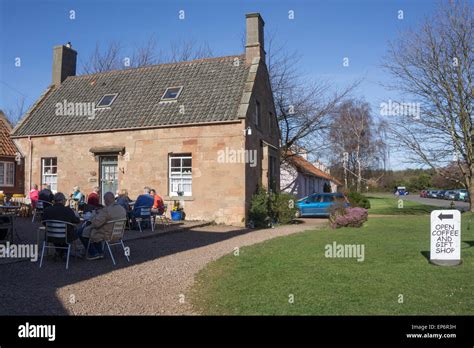 Tyninghame Village and Cafe Stock Photo - Alamy