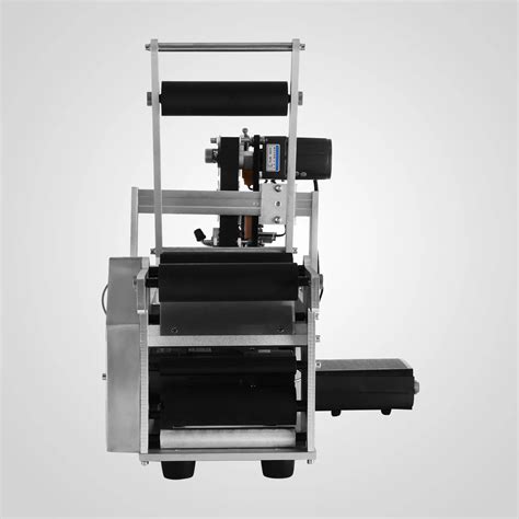 Lt-50d Semi-automatic Round Glass Bottle Labeling Machine With Date Code Printer Labeller - Buy ...