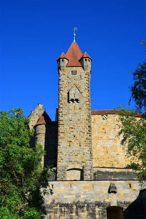 View on VESTE COBURG Castle Near Coburg, Upper Franconia, Bavaria ...