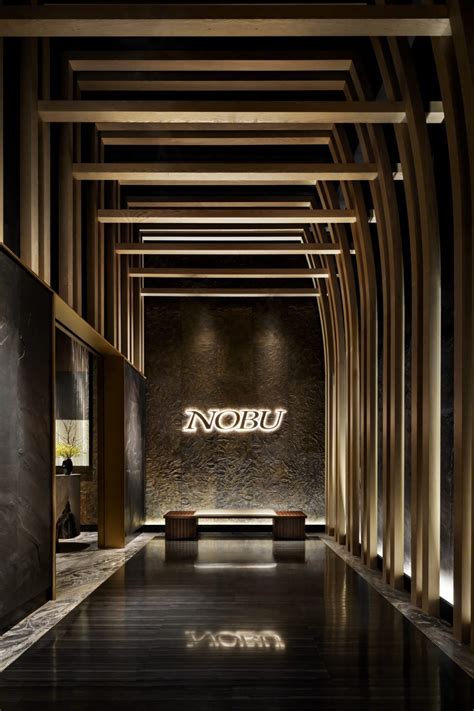 Nobu Restaurant, Dubai - Restaurant Interior Design on Love That Design