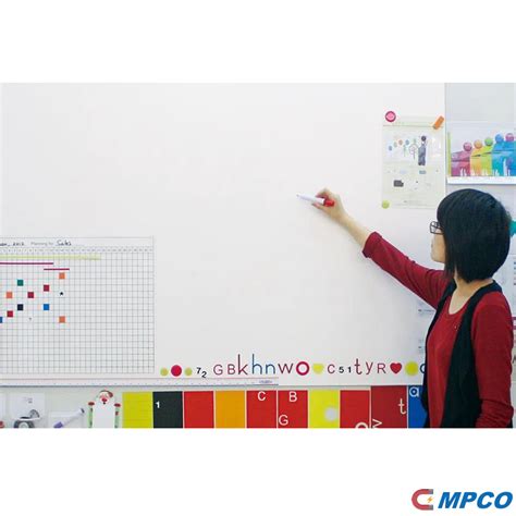 Magnetic Whiteboard Sheets With Bubble Free Removable Adhesive - MPCO ...