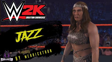 WWE 2K Creation Showcase: Jazz #WWE2K23 #WWE - Revelleution.com - Women's Wrestling News!