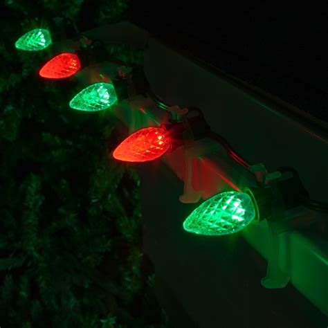 Red And Green Christmas Lights