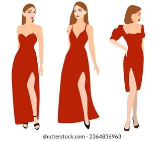 12,930 Cartoon Lady Red Dress Royalty-Free Photos and Stock Images ...