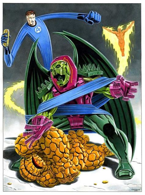 Fantastic Four vs Annihilus by Giorgio Comolo Marvel Villains, Marvel Vs, Marvel Characters ...