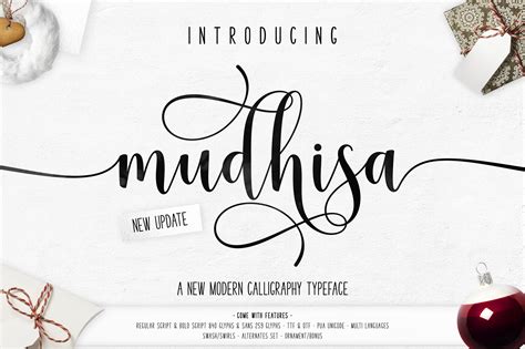 Mudhisa Script Font Free - Dafont Free