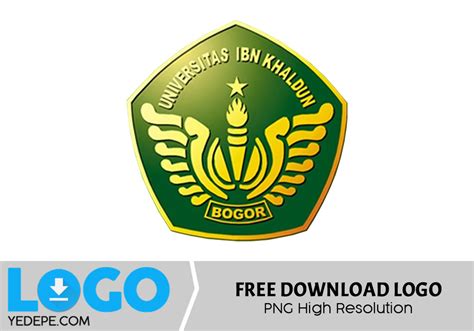 Logo Universitas Ibn Khaldun Bogor | Free Download Logo Format PNG | Logo PNG | Logo Keren