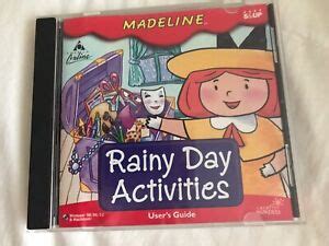 MADELINE Rainy Day Activities Creative Wonders CD-ROM / PC & MAC | eBay