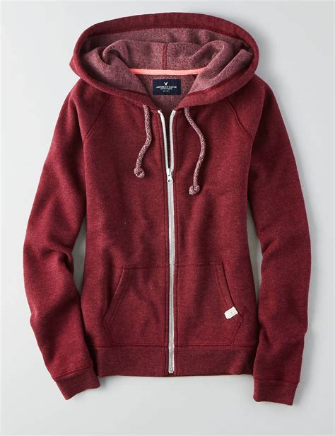 American Eagle Outfitters | Hoodies, Long hooded sweatshirt, Full zip hoodie