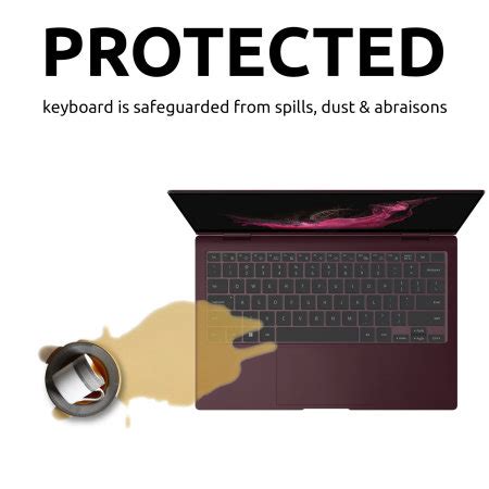 Olixar Clear Silicone Keyboard Protector - For Samsung Galaxy Book 2 Pro 360 (15")