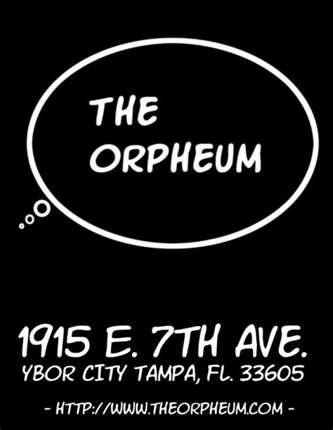 The Orpheum, Tampa, FL - Booking Information & Music Venue Reviews