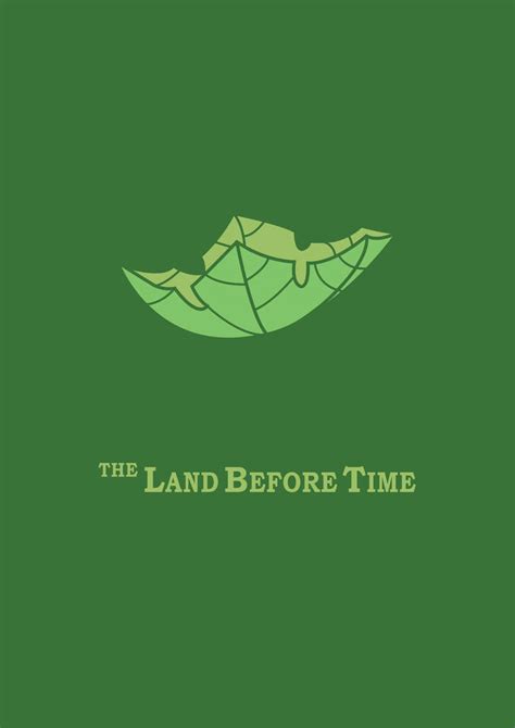 Poster the Land Before Time by cveronica on DeviantArt