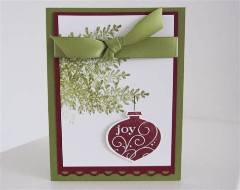 Stampin Up Christmas Cards