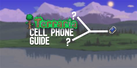 Terraria: How To Craft The Cell Phone In Terraria 1.4