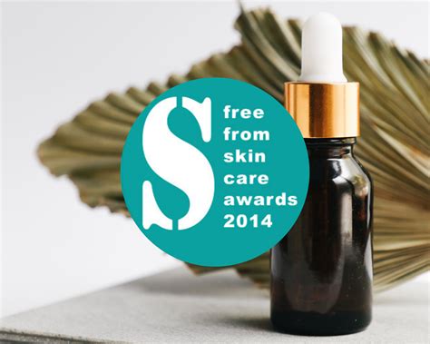 Winners List for Free From Skincare Awards 2014