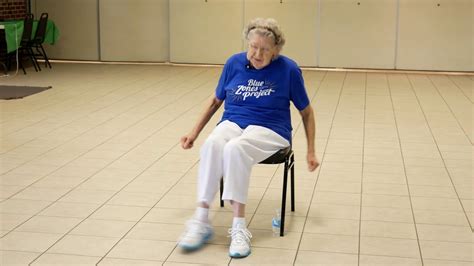 Chair Exercises for Seniors in 1 min - YouTube