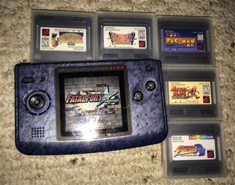 Retro Treasures: Neo Geo Pocket Color & Games