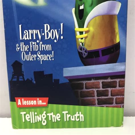 VEGGIETALES LARRYBOY FIB From Outer Space! VHS Video Tape Truth BUY 2 GET 1 FREE EUR 1,85 ...