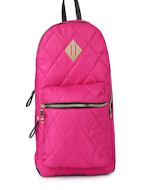 Buy Steve Madden Women Pink Solid Backpack - Backpacks for Women 2972521 | Myntra