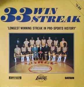 The 1971-72 Los Angeles Lakers, Chick Hearn, Lynn Shackelford – 33 Win Streak (1972, Vinyl ...