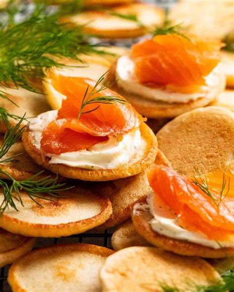 Blinis with smoked salmon | Flipboard