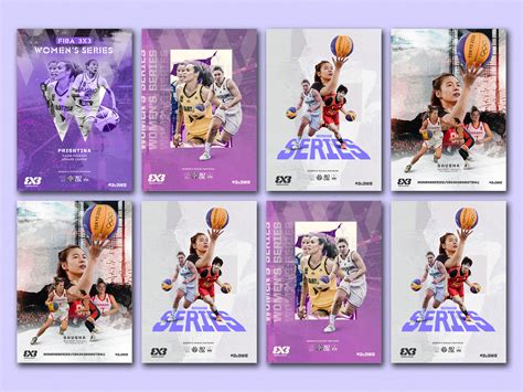 FIBA 3x3 Basketball Women’s Series :: Behance