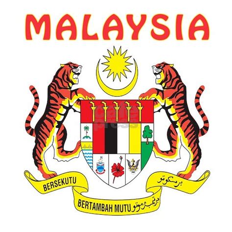 Malaysia Coat Of Arms Greeting Card Malaysia Coat of arms Greeting Card by ROYALTEEZ - CafePress